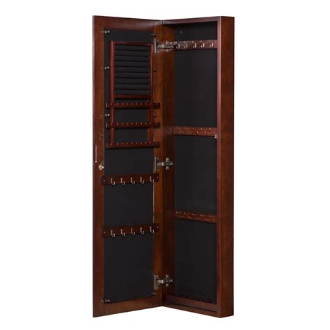 Alcott Hill Chauncey Wall Mounted Jewelry Armoire With Mirror And Reviews