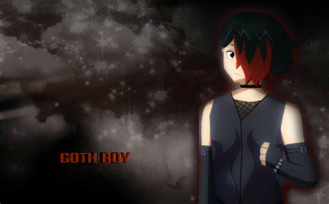 Goth Boy In Anime Style By Simsvaleria On Deviantart