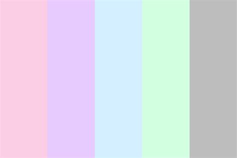 Soft Aesthetic Color Palette Green