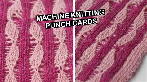 machine knitting punch card design idea how to use a punch card on a brother knitting machine