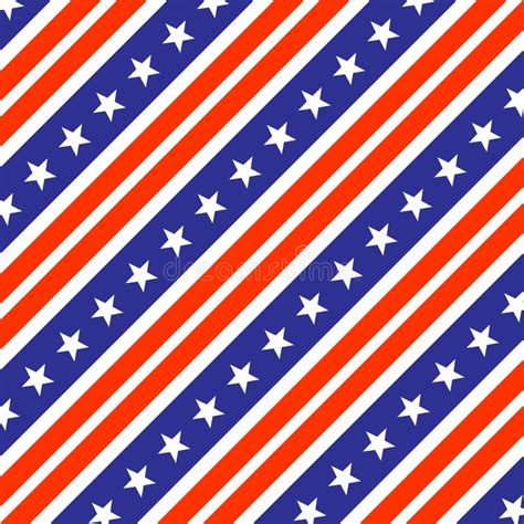 American Flag Stars Stripe Pattern Background Independence Day Concept
