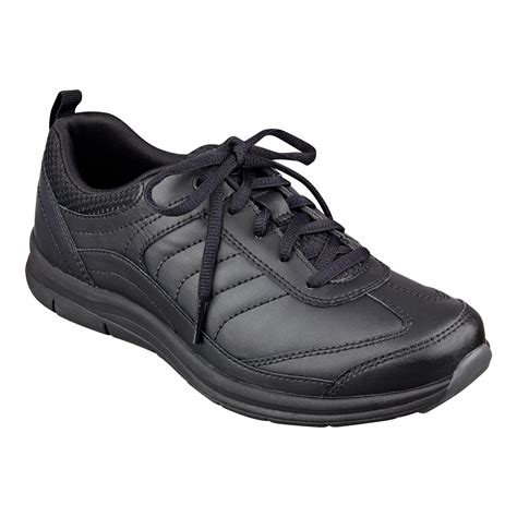 Easy Spirit Southcoast Leather Walking Shoes In Black Lyst