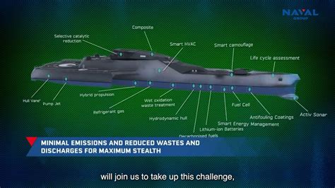 Naval Group Presents Its High Tech Concept Ship Blue Shark At