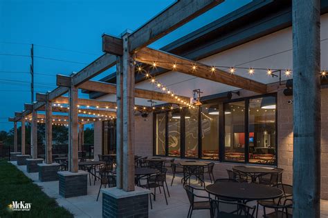 Restaurant Outdoor Patio String Lighting Ideas Omaha Nebraska