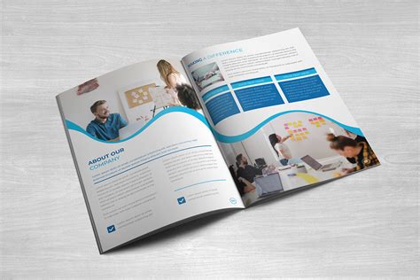 Company Profile Brochure Design Free Template On Behance