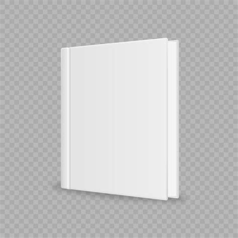 Premium Vector Blank Vertical Book Cover Template With Pages In Front