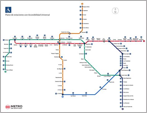 The santiago metro is a rapid transit system serving the city of santiago, chile. Www.plano Metro De Santiago