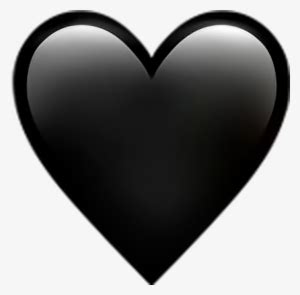 Background with hearts signs social network vector. Black Heart Emoji Whatsapp PNG Image | Transparent PNG ...
