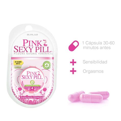 La Buena Vibra Pastilla Pink Sex Pill 4 Tabletas Para Mujer La Sex Shop Más Grande De México Y