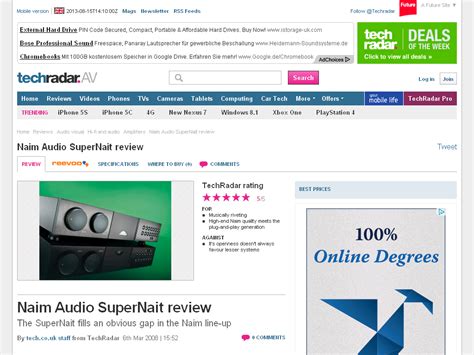 Naim Audio Supernait Review Amplifiers Reviews Techradar