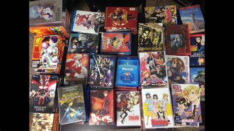My Entire Anime Blu Ray Dvd Collection Youtube