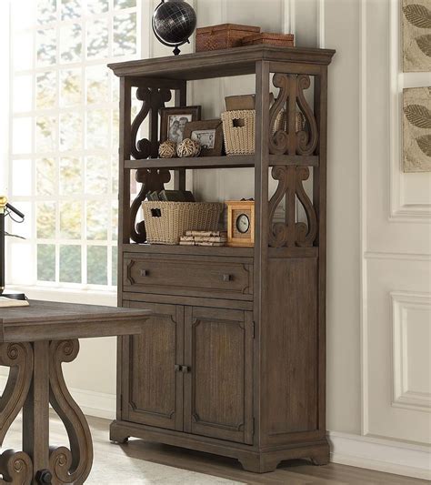 Toulon Bookcase Homelegance Furniture Cart