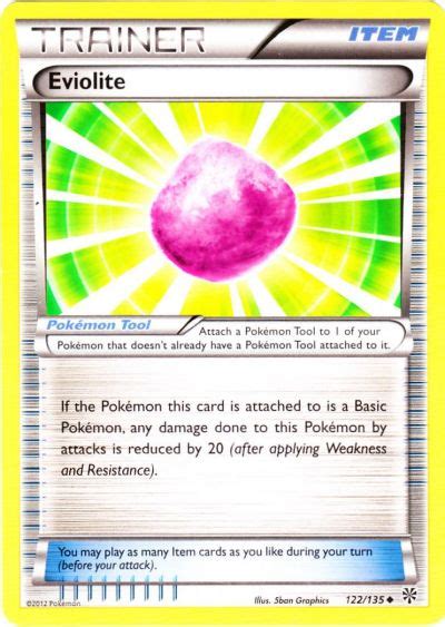 Pokémon Card Database Plasma Storm 122 Eviolite