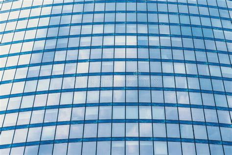 Fragment Of A Modern Office Building Abstract Geometric Background