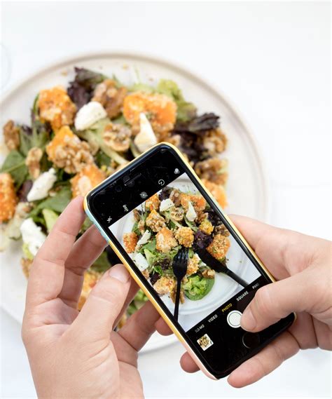 How To Take Great Looking Food Photos With An Iphone Wed To A Chef