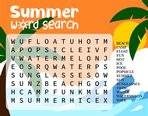 10 Free Word Search Puzzles You Can Print In 2020 Free 4 Best Images