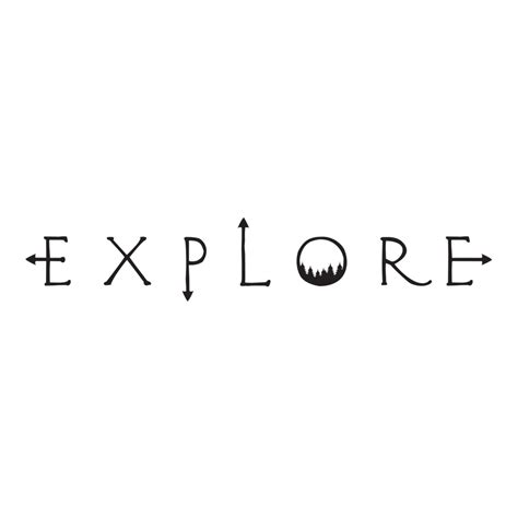 Explore - Word Decal Graphic