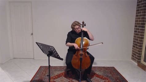 J S Bach Cello Suite No 3 In C Major Bwv 1009 I Prelude Youtube