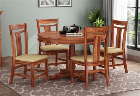 Round Dining Table Buy Round Dining Table Set Online At Low Price In India
