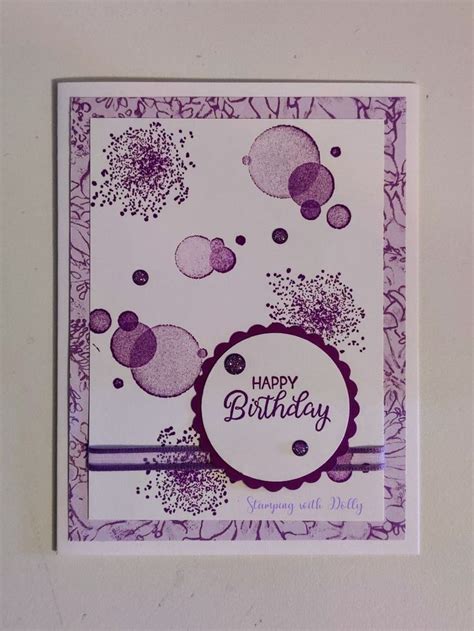 Birthday Card For A Friend Who Loves Purple Birthday Cards Card