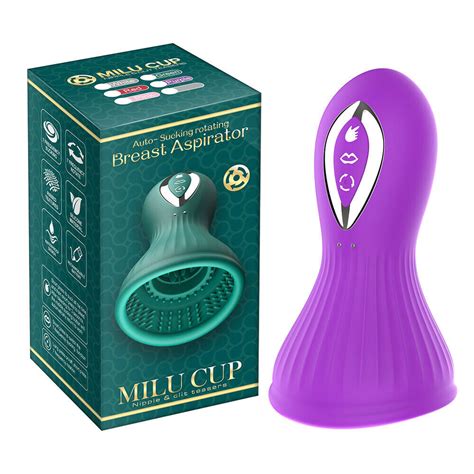 360° Rotating Sucking Nipple Massager Stimulator Breast Vibrator Sucker Sex Toys Ebay