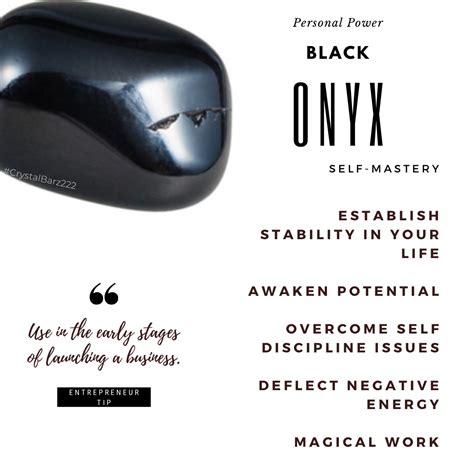 Healing Properties Of Black Onyx A Crystal For Strength Grounding Artofit