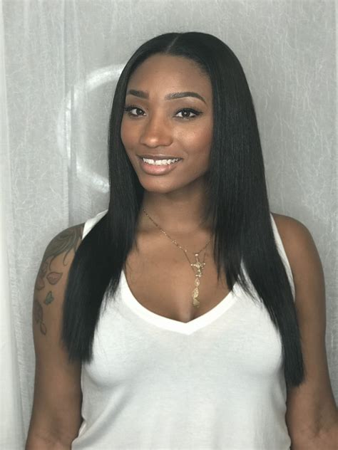 Natural Middle Part Sew In Middle Part Sew In Middle Parts Sew Ins