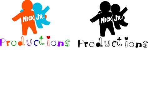 Nick Jr Productions 1999 Print Logos By Braydennohaideviant On Deviantart