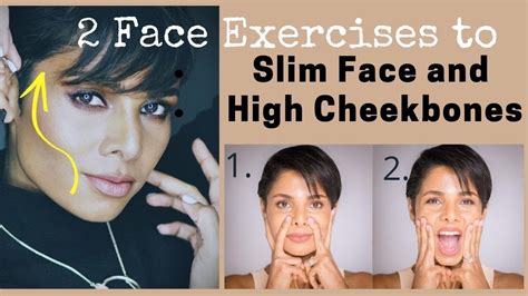 Face Exercises To Slim Face And High Cheekbones How To Reduce Face Fat