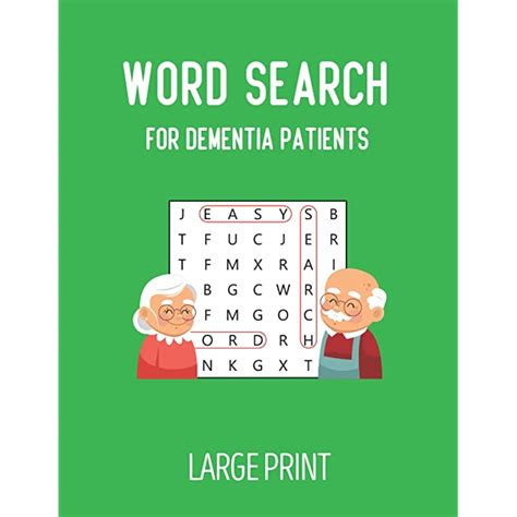 Buy Word Search For Dementia Patients Large Print Word Search Puzzles