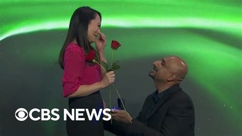 Meteorologist Receives Surprise Valentines Day Marriage Proposal While