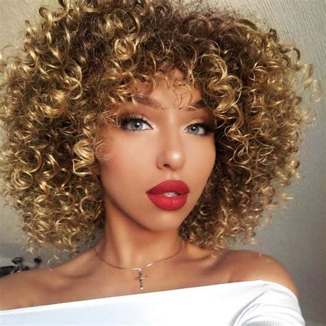 blonde afro wig human hair cheaper than retail price buy clothing accessories and lifestyle