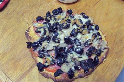 Black Olive Mushroom Pizza Recipe Sparkrecipes
