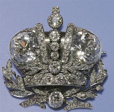 The Fabergé Coronation Brooch Originally A T From Tsar Nicholas Ii