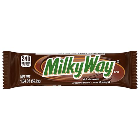 Milky Way Milk Chocolate Singles Size Candy Bars Shop Candy At H E B