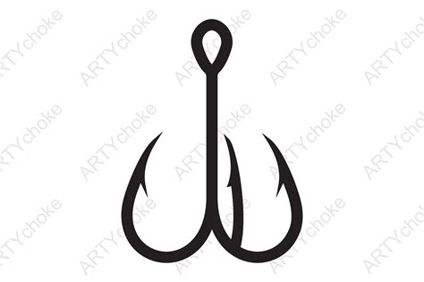 Fishing Hook SVG File Ready For Cricut Graphic By Artychoke Design