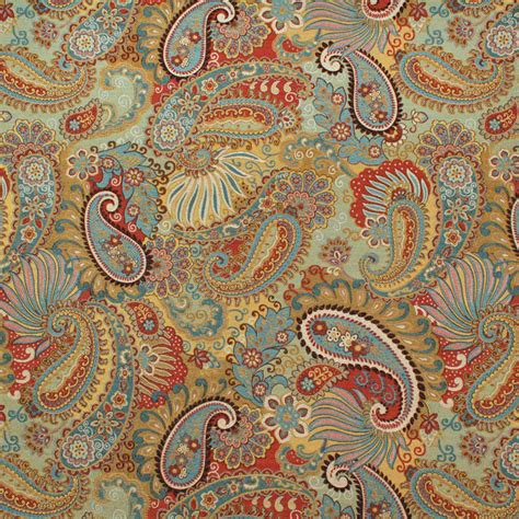Swavelle Mill Creek Mix It Up Multi Fabric Pillow Fabric Paisley