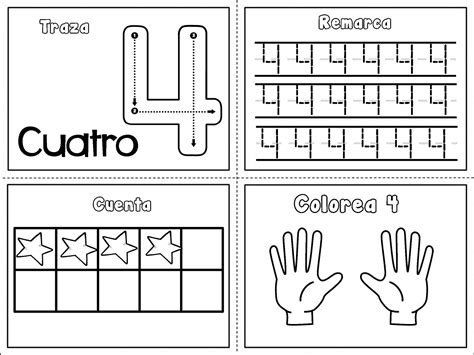 Grafomotricidad Números Del 1 Al 10 4 Imagenes Educativas