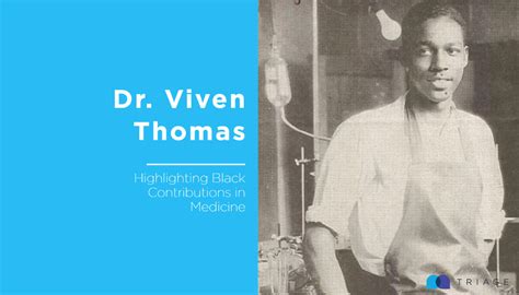 Black History Month Vivien Thomas Triage Staffing