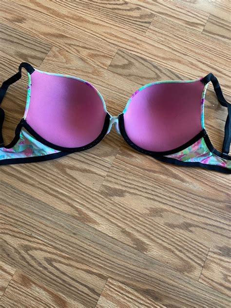 Vs Pink Push Up Bra Mercari Bra Panty Bras And Panties Bra Lingerie Monokini Panty Photos