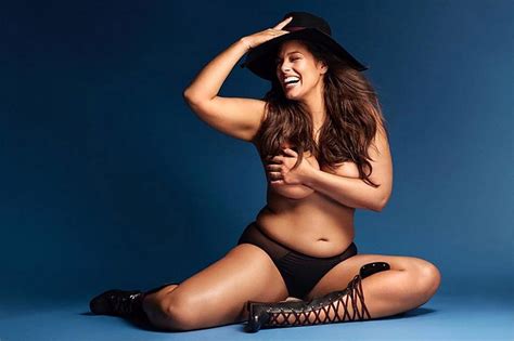 Ashley Graham Nude Plus Size Model Showed Massive Ass