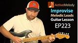 Photos of Improvise Guitar Lesson