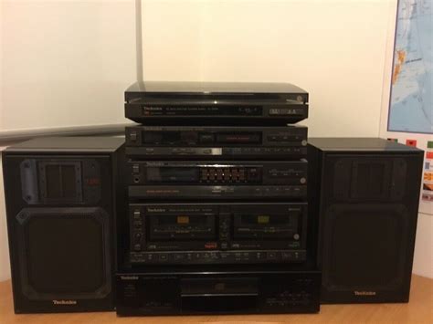 Great Sound Technics Stacking Hifi System Including Turntable And