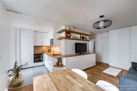 Rénovation Complète Dun Appartement De 50m2 Dans Paris Transition