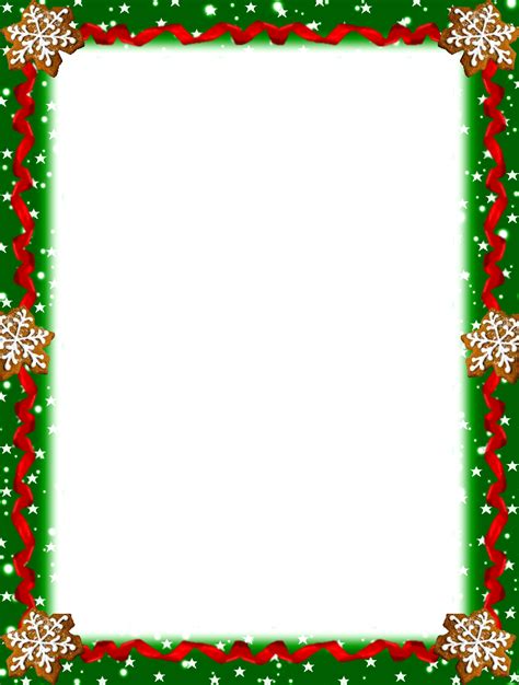 Free Printable Christmas Gingerbread Stationery Christmas Card