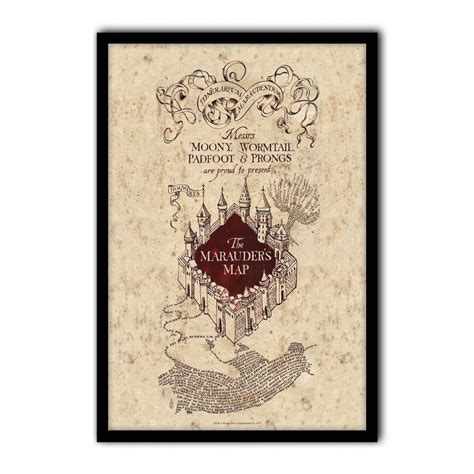 Printable Marauders Map 88 Images In Collection Page 2 Harry Potter Marauders Map Printable