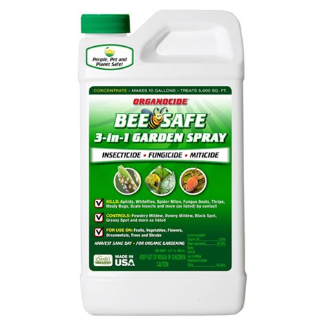 Organocide Bee Safe 3 In 1 Garden Spray