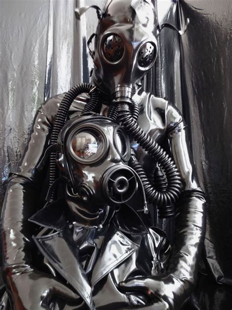 Rubber Aliens ガスマスク ラテックス スーツ