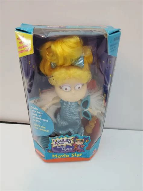 Vintage 1999 Mattel Nickelodeon Rugrats Totally Angelica Movie Star 75 Figure 3995 Picclick
