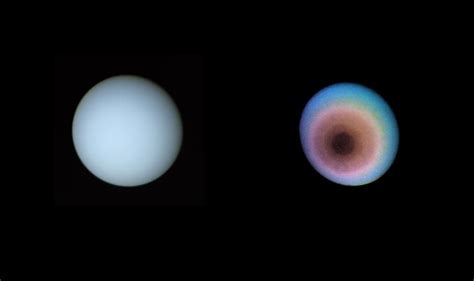 Uranus Toward The Planets Pole Of Rotation Uranus Planets Nasa